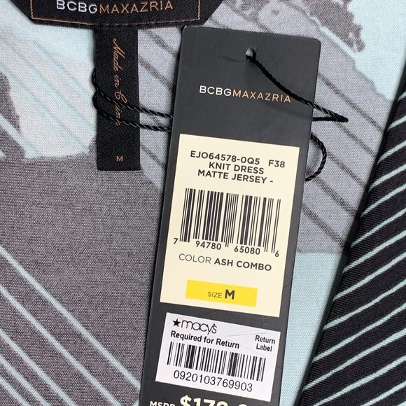 BCBG Max Azria Long Sleeve Dress NWT - Picture 6 of 10